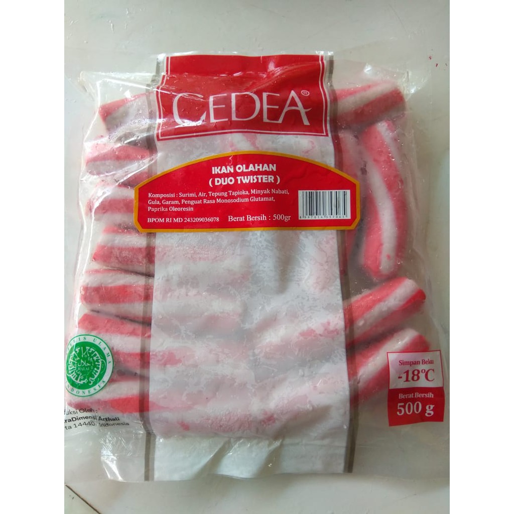 

CEDEA Ikan Olahan (DUO TWISTER)