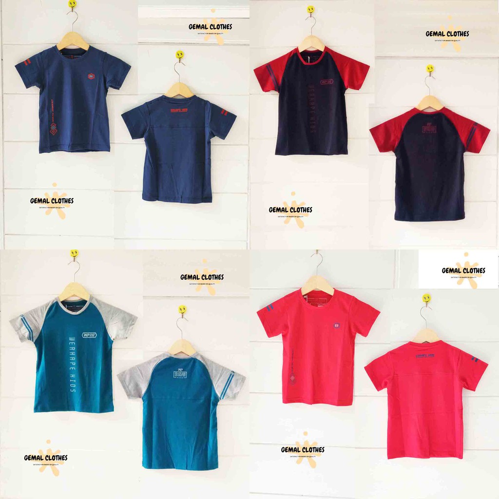  Kaos  Anak  Laki  Laki  Premium Aneka Warna dan Motif Shopee  
