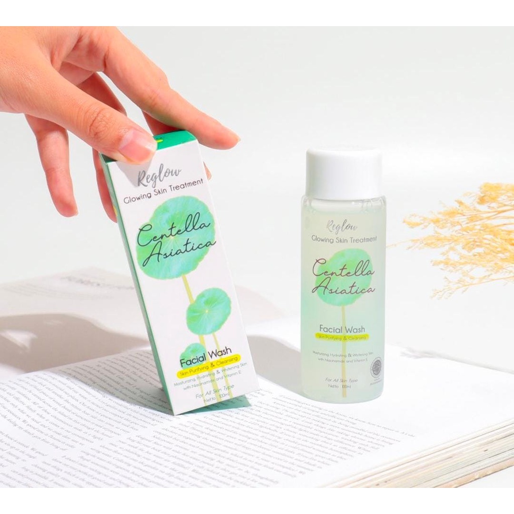 Reglow Toner 2 in 1 Micellar Water dan Facial Wash