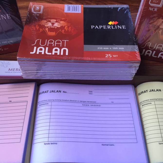 

SURAT JALAN PAPERLINE 3 PLY PRODUK TERBATAS