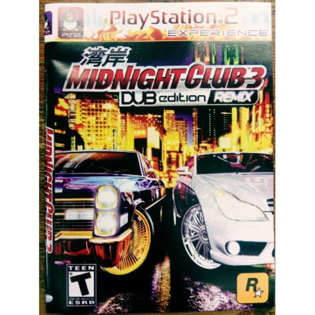 Kaset PS2 Game Midnight Club 3