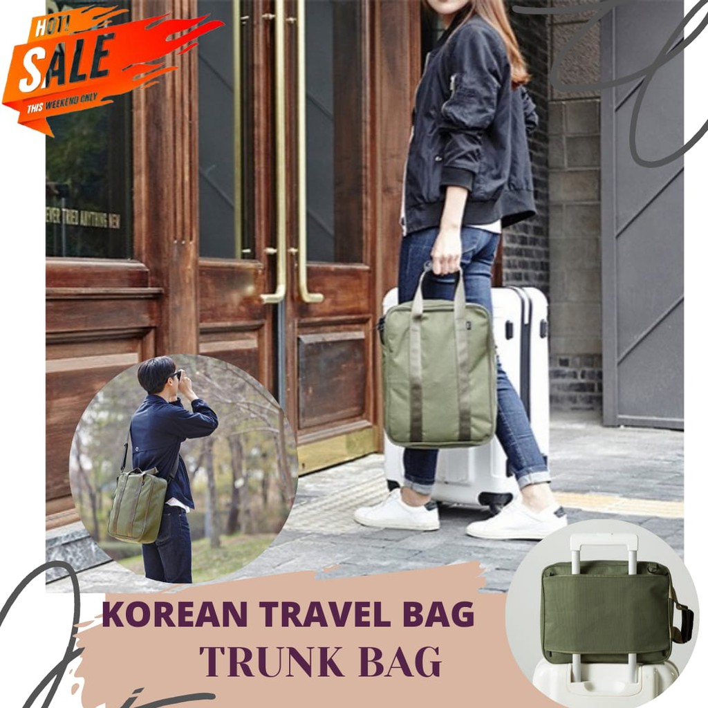 TRAVEL TRUNK BAG ORGANIZER MURAH IMPORT TAS BAJU PAKAIAN