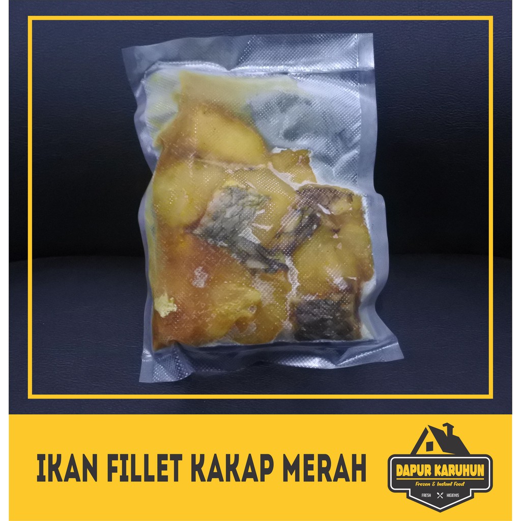 

Ikan Laut Fillet Monster Kakap Merah Makanan Instant & Frozen Food Dapur Karuhun