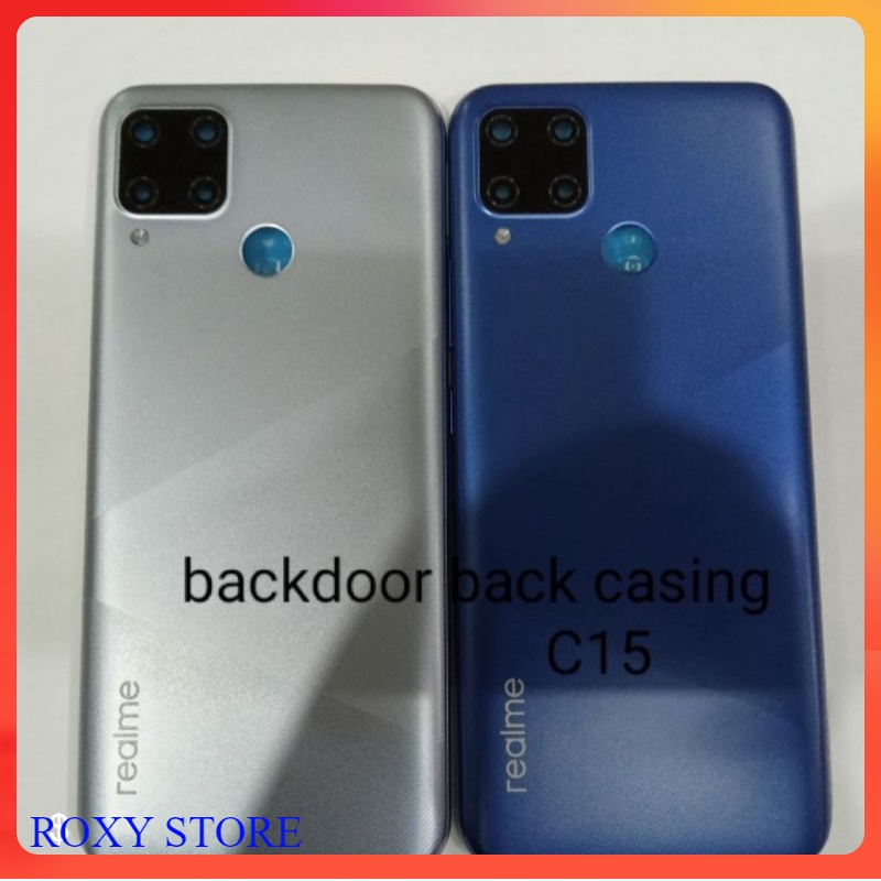 Backdoor Kesing Tutup Belakang Realme C15