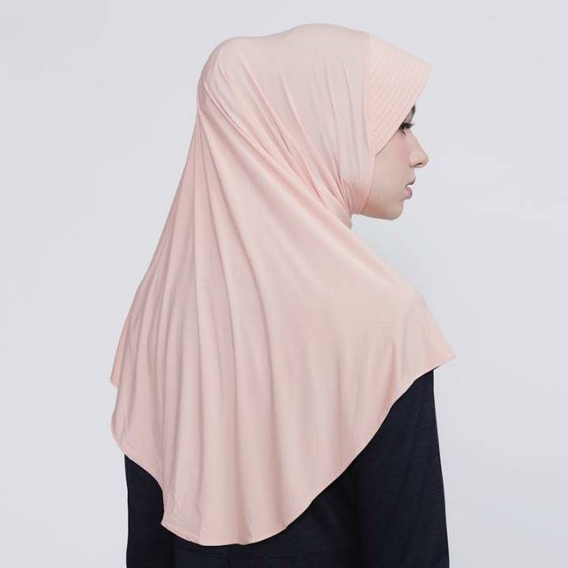 Bergo Zoya Marsha HB Casual Jilbab Sekolah Instan Jilbab Kantor-6