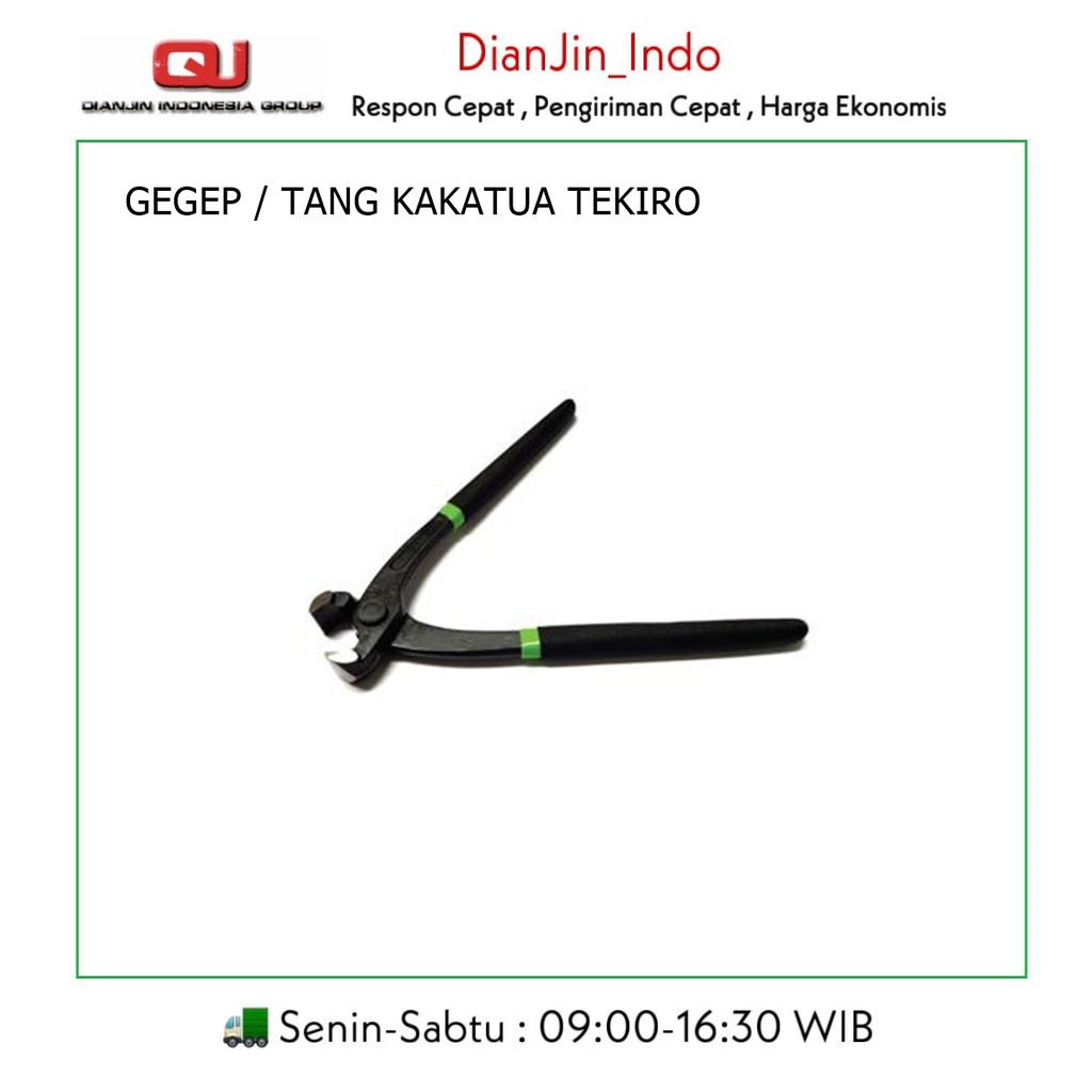 GEGEP 9 INCH TEKIRO / KAKAKTUA TEKIRO / GEGEP TEKIRO ASLI