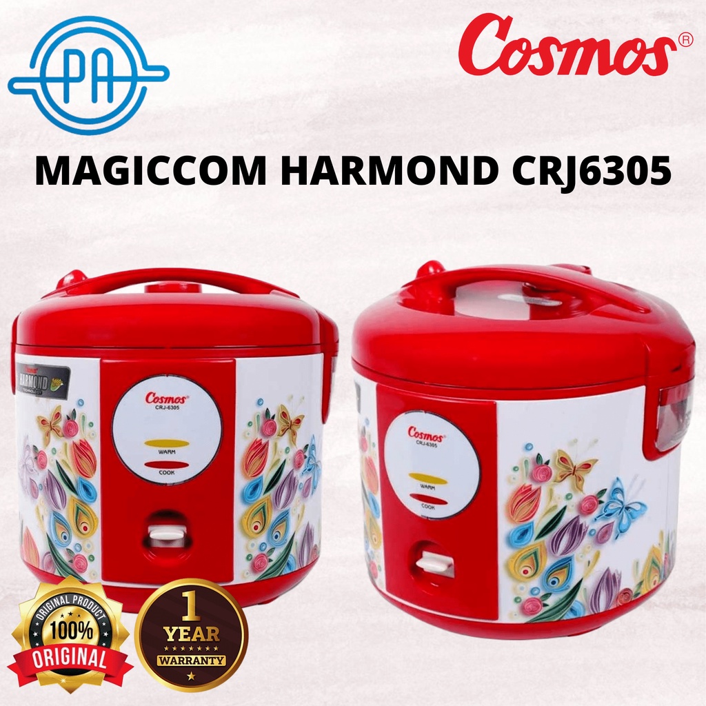 MAGIC COM COSMOS HARMOND CRJ6305 RICE COOKER CRJ 6305