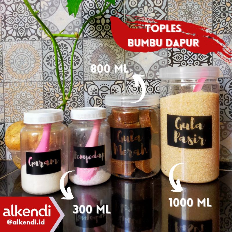 [U. 300 ML] TOPLES BUMBU DAPUR KECIL