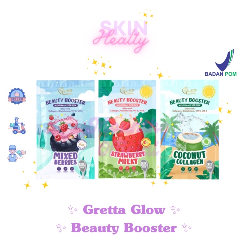

✨BPOM ✅ Gretta Beauty Collagen Booster ✨