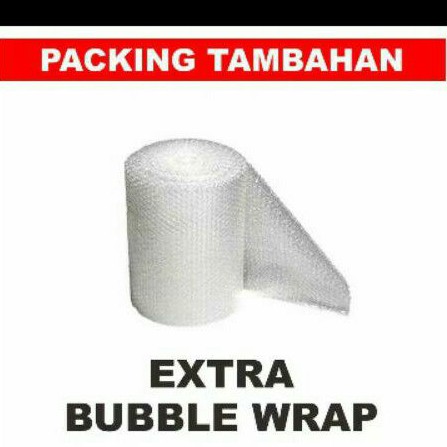 

Tambahan Bubble wrap