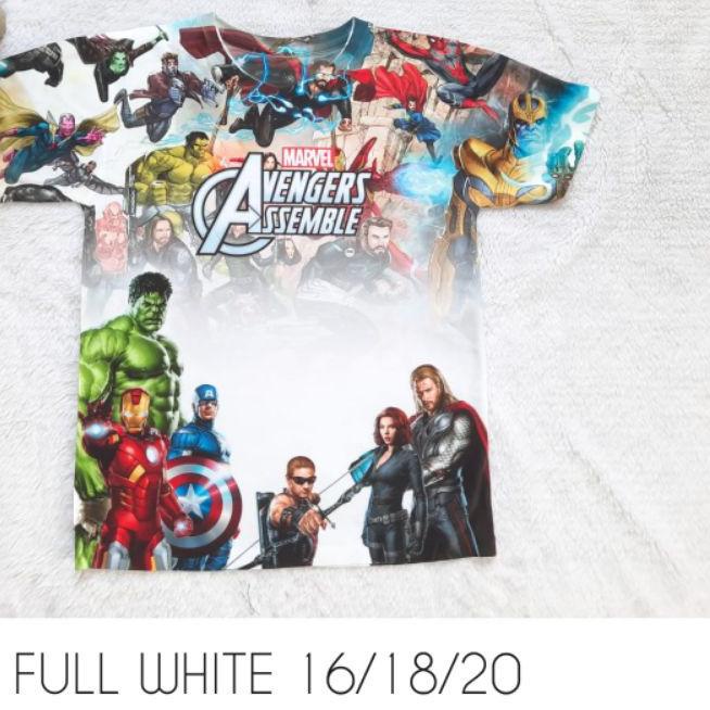 ♥ BAJU SUPERHERO / KAOS SUPERHERO / BAJU SPIDERMAN / KAOS SPIDERMAN ✴