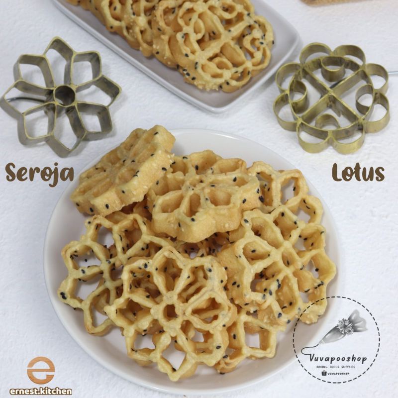 Cetakan Kembang Goyang Kuningan / Cetakan Kembang Goyang Tradisional / Cetakan Bunga Goyang Kuningan Cor