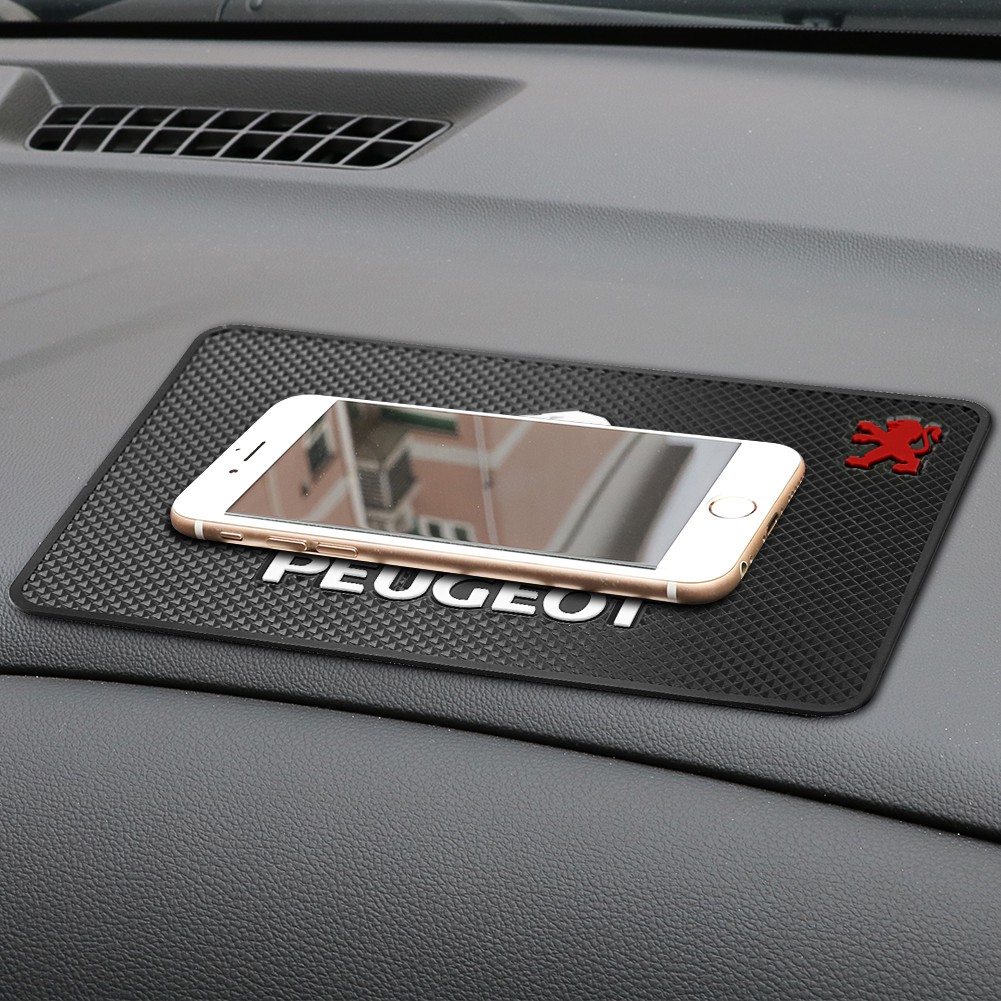 Non-slip Mat Dashboard Mobil Tikar Lengket untuk Peugeot Logo Peugeot 4008 Rcz 5008206207307308408 3008508