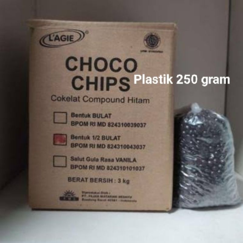 choco / Rainbow chips  L,AGIE 250 gr