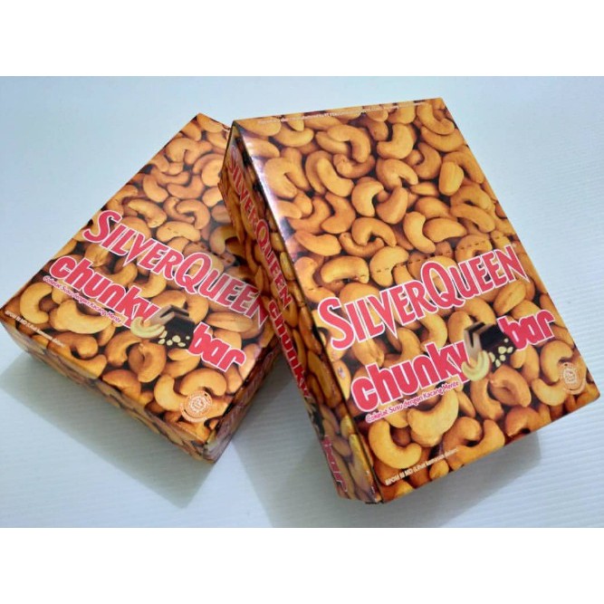 

Coklat Silverqueen Chunky Bar 33gr Kotak