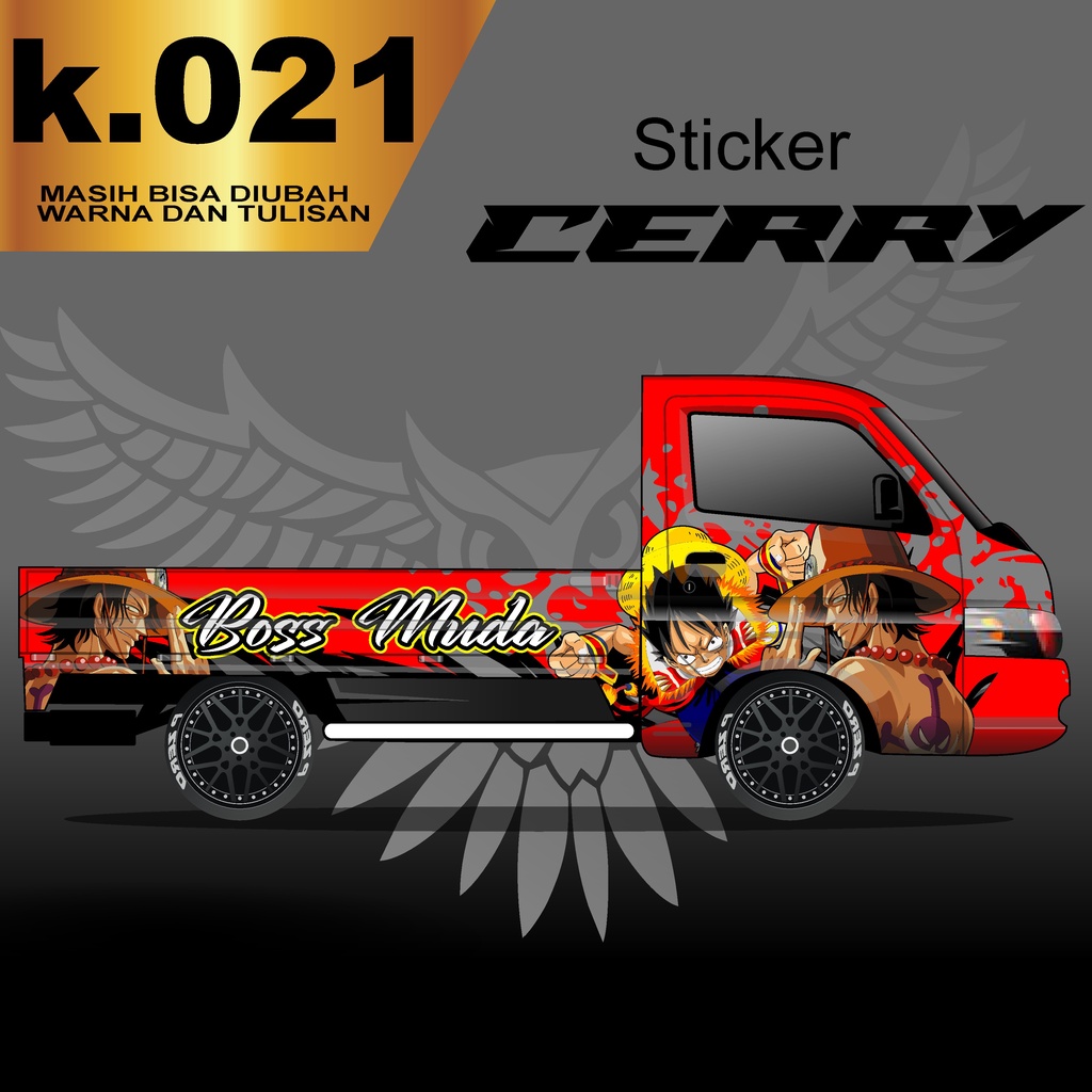 Decal Sticker New Carry Pick Up-Stiker Carry New k.021