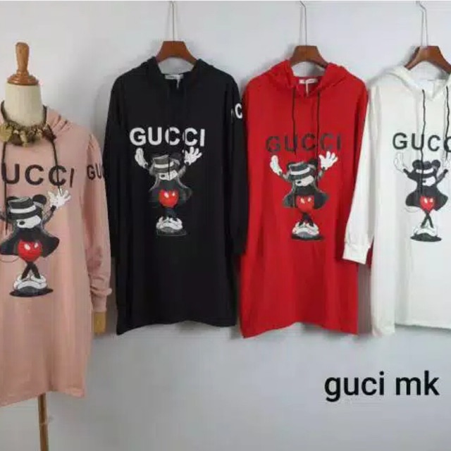 Gucci mickey tunik hoodie premium
