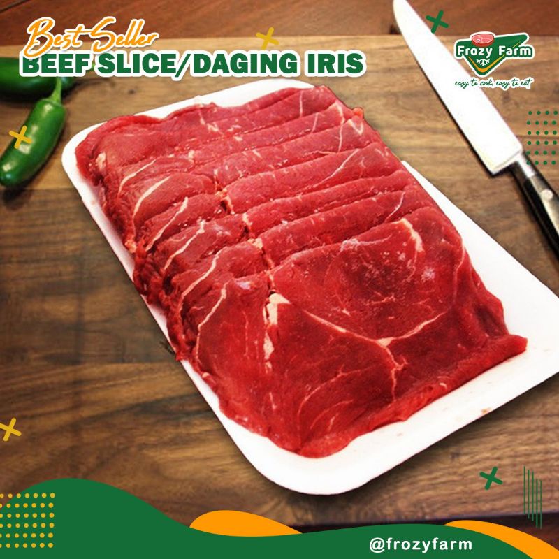 

BEEF SLICE - DAGING IRIS 500 GRAM