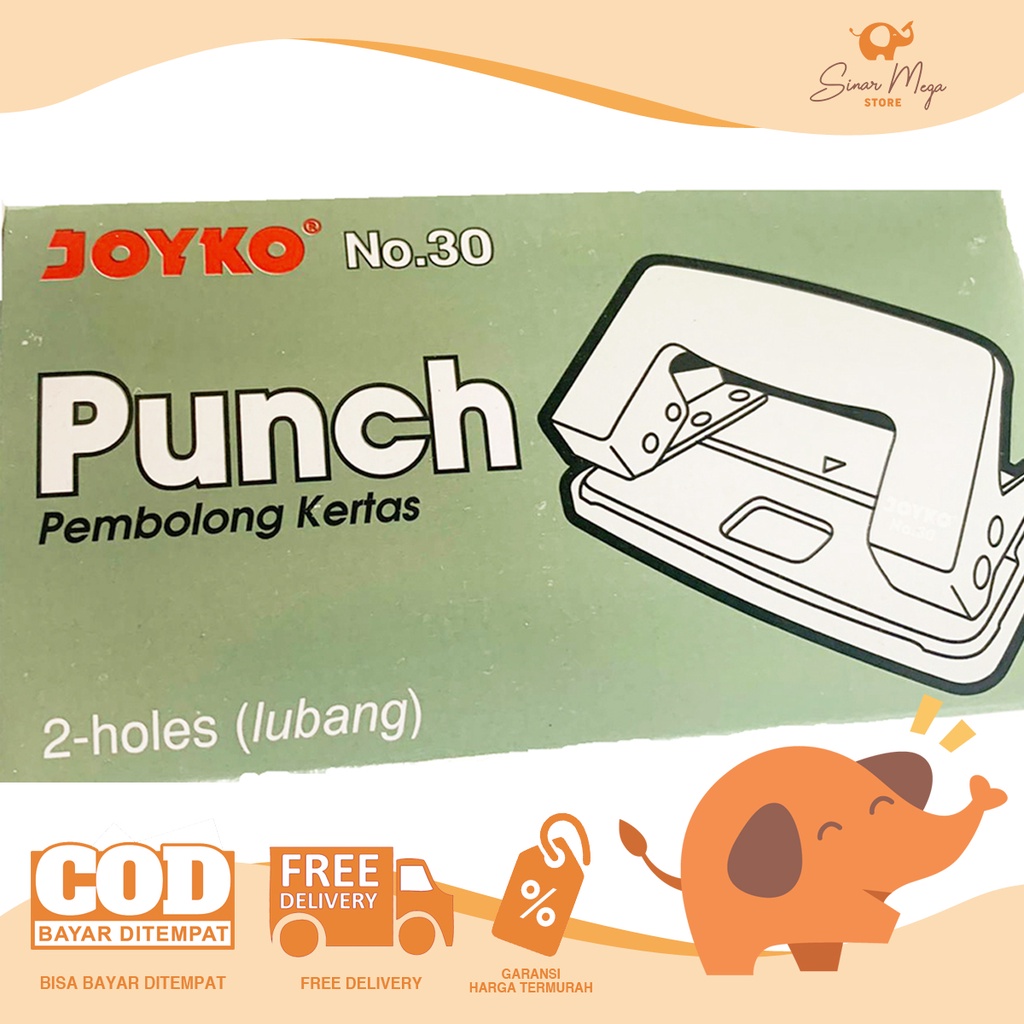

Joyko Punch No.30 / Pembolong Kertas Murah Berkualitas
