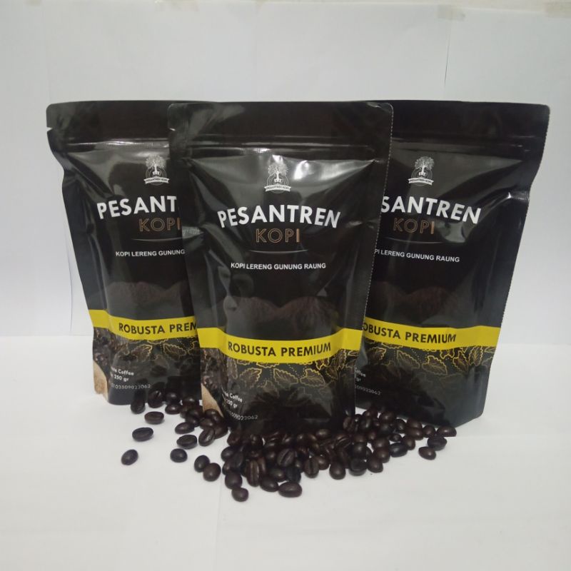 

PREMIUM GROUND ROBUSTA (Bubuk) PESANTREN KOPI 100 Gram