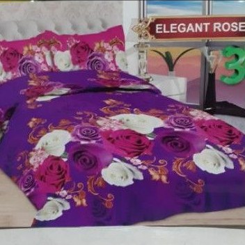 Sprei bonita rumbai 3d uk 180x200 Motif Elegant Rose