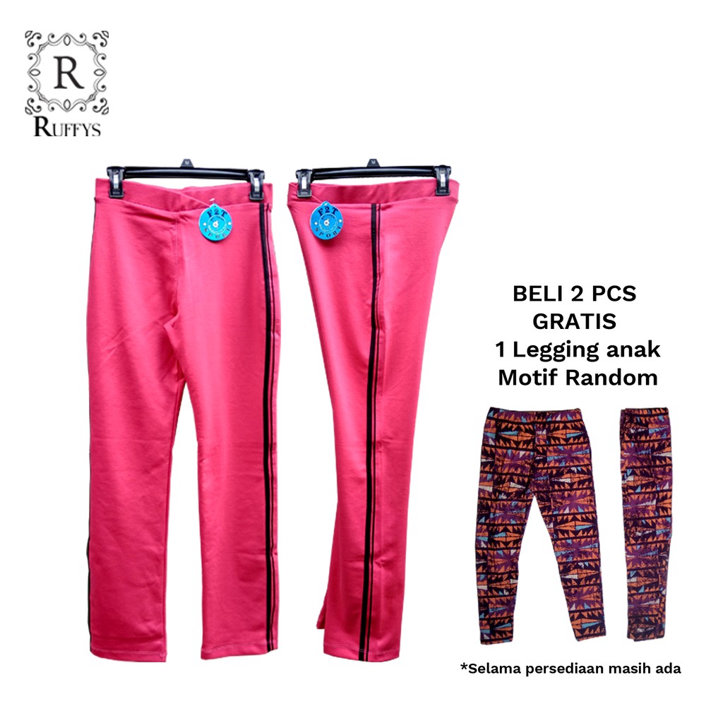 Celana Senam Warna List Olahraga Fitness Gym Yoga Celana Senam Warna List Olahraga Fitness Gym Yoga