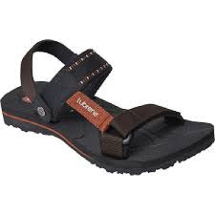 (PROMO TERBARU) Sandal Lubrene Tomasco Black Brown Size 38-43 / Sandal Casual Pria Dewasa / Ori