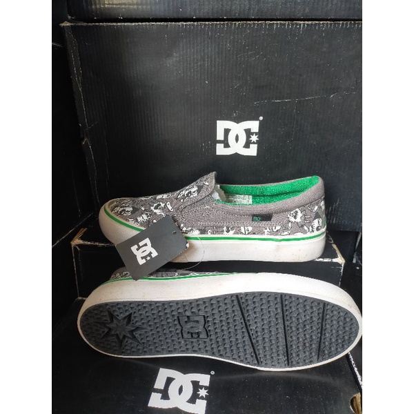 SEPATU DC SHOES USA YOUTH TRASE SLIP ON S