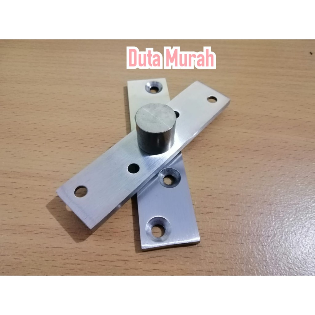 Engsel Pivot Pintu 3&quot; 1 set (2 pcs) Stainless Steel. Kwalitas Terjamin