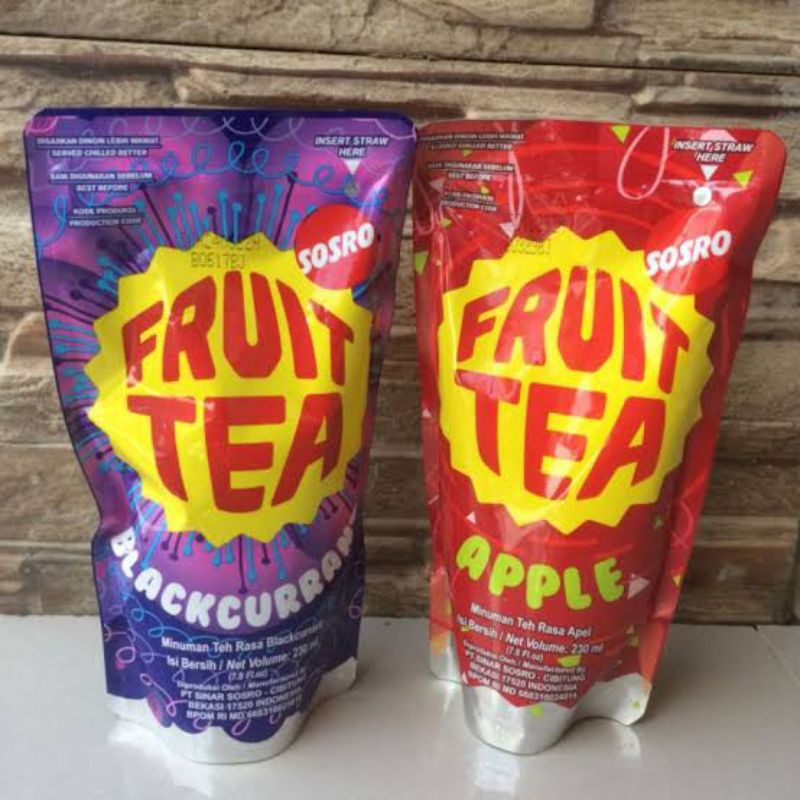 

Fruit Tea Pouch 230 Ml