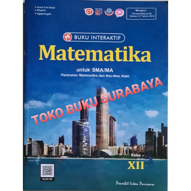 Jual Buku Pr Lks Interaktif Matematika Peminatan Kelas Xii 12 Tahun 2021 Indonesia Shopee Indonesia