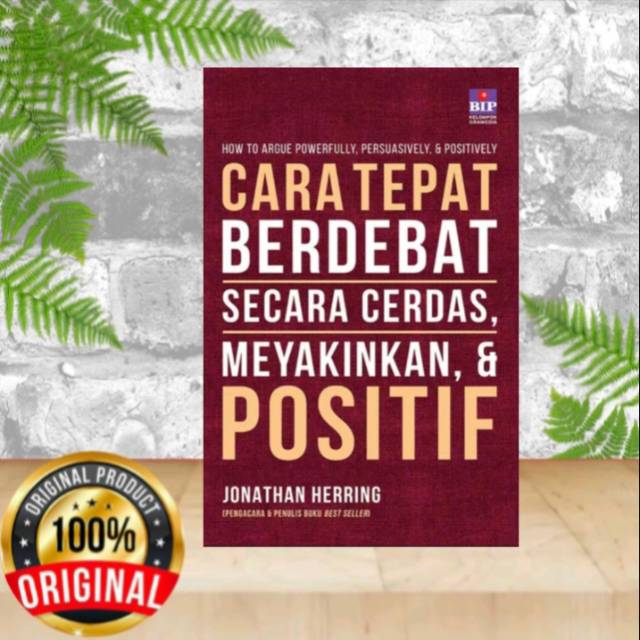 Buku Cara Tepat Berdebat Secara Cerdas / ORIGINAL