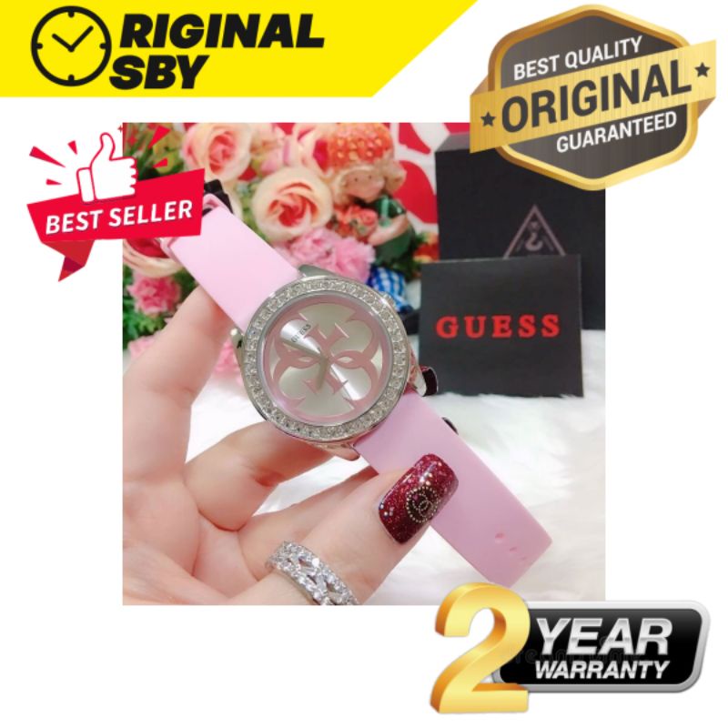 JAM TANGAN PRIA WANITA | RANTAI | KULIT | KARET | MURAH | wanita gu3ss W1240L1 - original strap rubb
