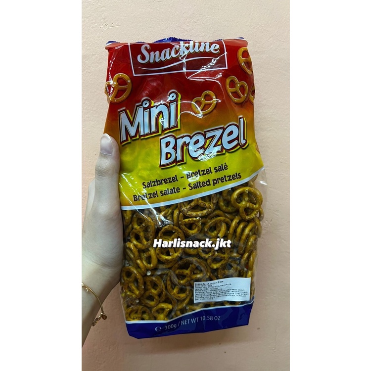 

SNACKLINE SALTED PRETZEL MINI BREZEL- PRETZELS