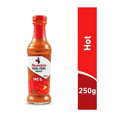 

Nandos Peri Peri Sauce Hot 250gr - Nando's Saus Sambal Pedas