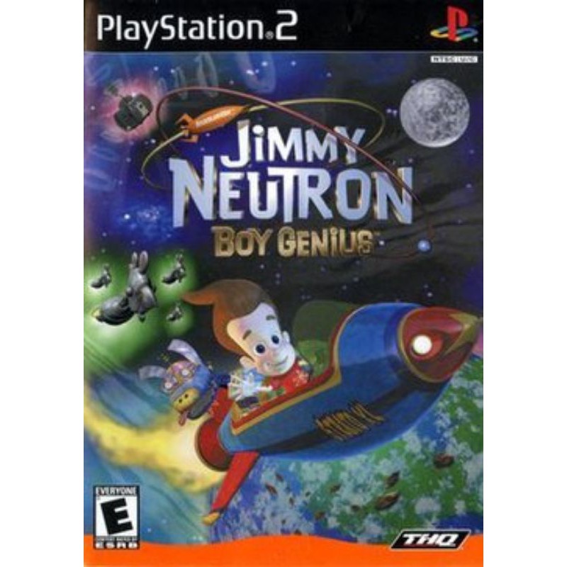 Nostalgia Kaset Game PS2 Murah Jimmy Neutron Boy Genius