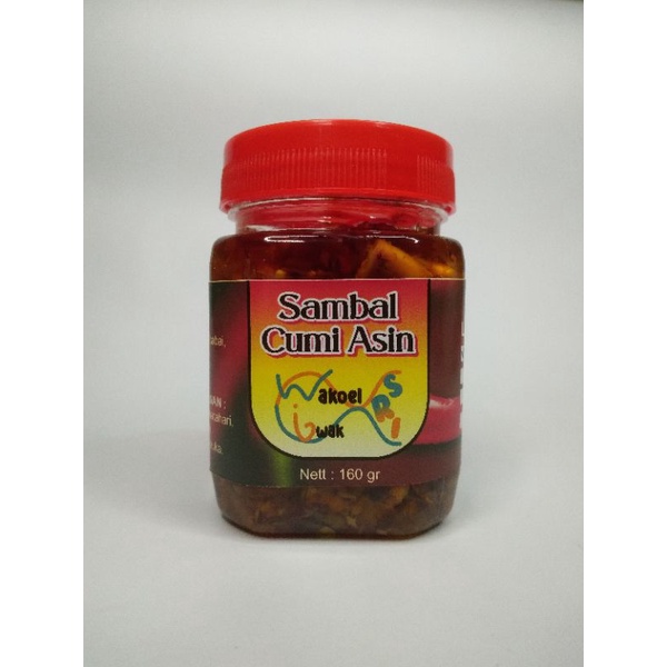

Sambal Cumi Asin Wakoel Iwak Sri
