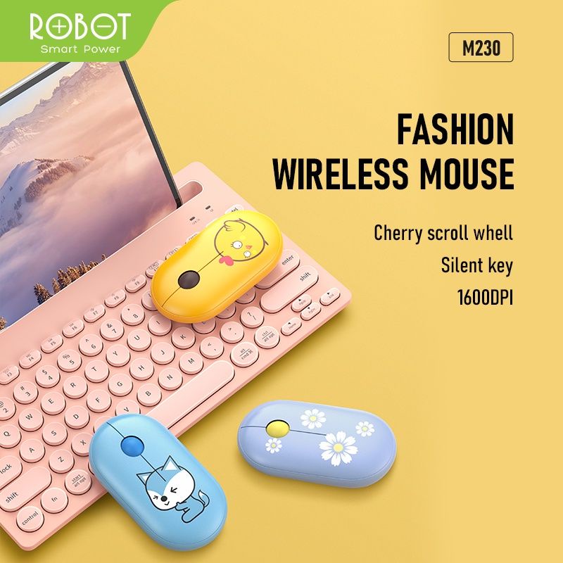 Robot M230 Silent Wireless Mouse