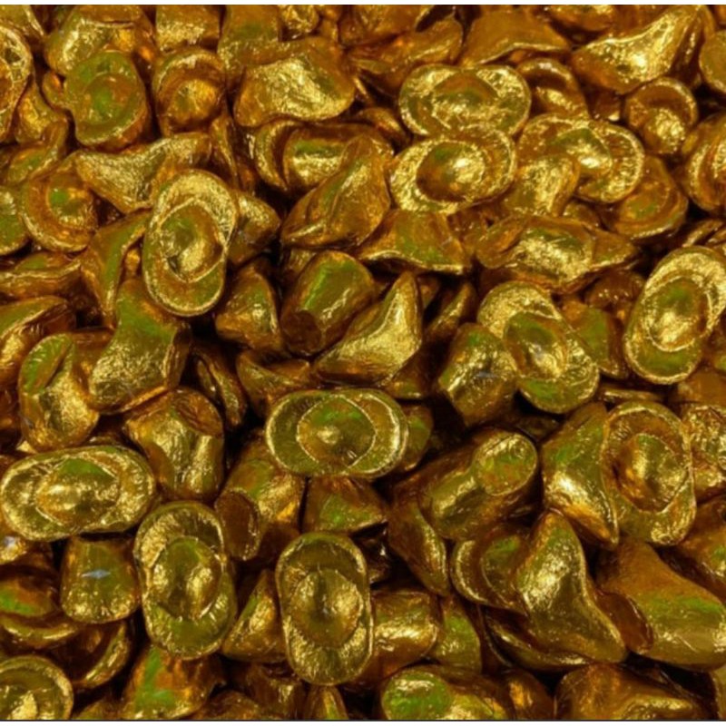 Coklat Yuan Bao Yenbao Yuanbao / Chocolate Uang China Kuno Tail 500gr