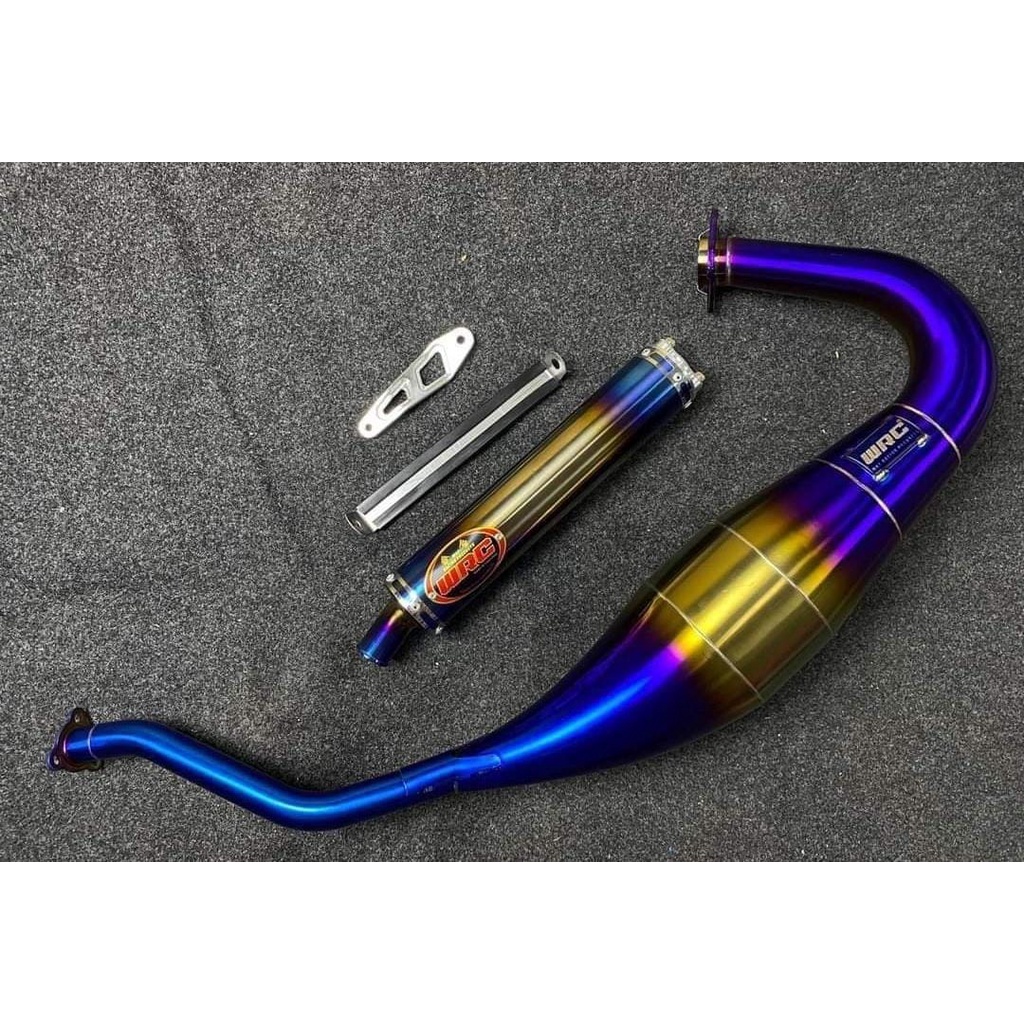 knalpot wat racing product WRC thailand bluemoon NINJA R SS RR NEW OLD supercopy