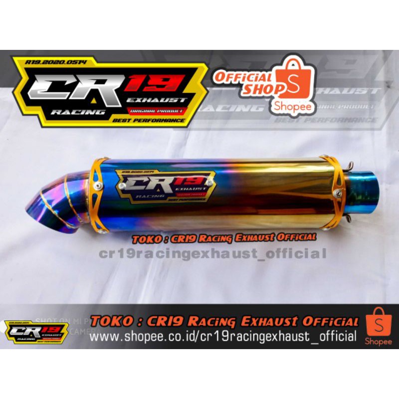 KANALPOT RACING CR19 ONLY SILINCER VIXION TIGER SATRIA FU CB 150 CB NEW XABRE YAMAHA R15 MEGA PRO
