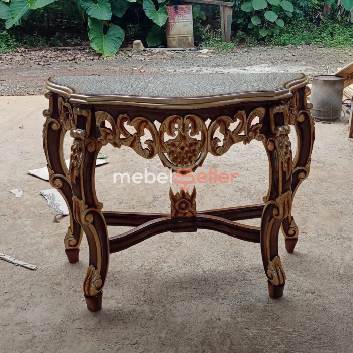 meja konsul - Meja Konsul Jati - Meja Konsul Ukiran