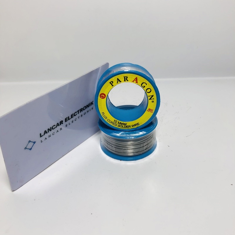 Timah Solder kecil 10 meter 0.8 mm Paragon solder wire