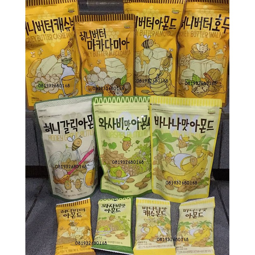 

Honey Butter Walnut 220 gram 220gram Besar Korea Murah