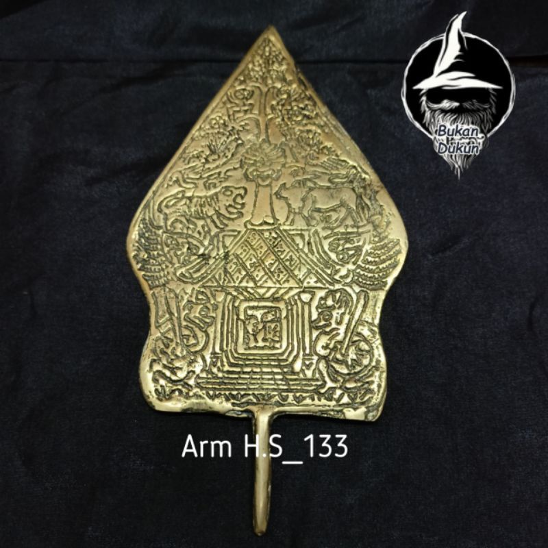 Gunungan gambar hewan bahan Kuningan 100 Top Original