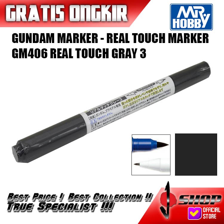 

Gundam Marker - Real Touch Marker GM 406 / GM406 Real Touch Gray 3