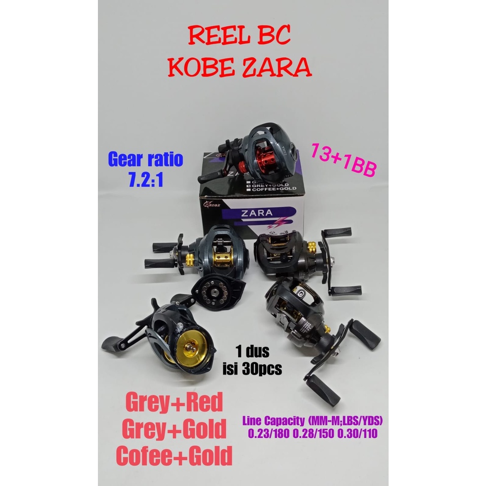 Reel BC / BAITCASTING KOBE ZARA (LEFT HANDLE)