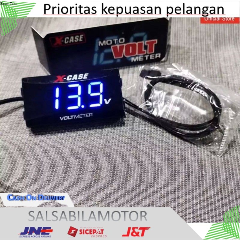 VOLT METER / VOLT METER MOTOR / VOLT METER DIGITAL / VOLTMETER WATERPROOF universal nmax pcx lexi be