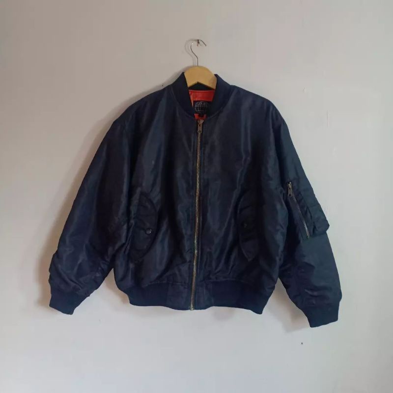 BOMBER JAKET FLYER'S MAN INTERMEDIANT MA 1 ( bolak-balik )