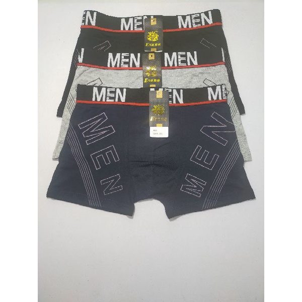 CD BOXER 3PCS |CELANA DALEM PRIA DEWASA SEMPAK PRIA |MERK MEN|CD IMPORT CD SPORT